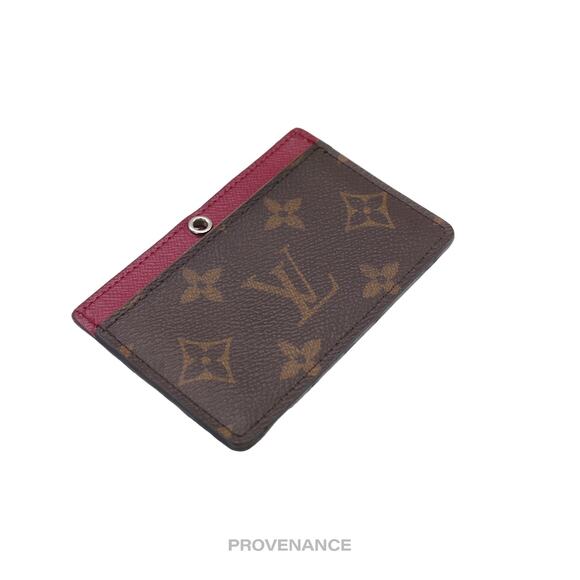 🔴 Louis Vuitton Card Holder Wallet - Monogram Fuchsia - Picture 4 of 7